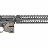 Rare Breed Crusader Set with Painted Helmet, Semi-automatic, Lower/Upper Set, 223 Rem/556NATO, 12" MLOK Rail, CNC Machined from 7075 Billet Aluminum, Distressed Cerakote Finish STSB620-M2
