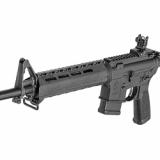 SAINT 5.56, Semi-automatic, AR, 223 Remington/556NATO, 16" Barrel, 1:8 Twist, Flash Hider Included, Black Finish, BCM Gunfighter Grip and Stock, 1 Mag, 10Rd, Flip Up Rear ST916556BMALC