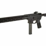 SAINT Victor 9MM Carbine, Semi-Automatic Rifle, 9MM, 16" CMV Melonite Barrel, 1:10 Twist, SA 9MM Forward Blast Diverter, Anodized Finish, Black, B5 Systems Trigger Guard, B5 Systems Bravo Stock, B5 Systems Type 23 P-Grip, Aluminum Free Floating M-LOK Han