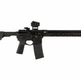 SAINT VICTOR, Semi-automatic Rifle, AR, 223 Remington/556NATO, 16" Barrel, 1:8 Twist, Muzzle Brake, Anodized Finish, Black, Aluminum Free-float Handguard with M-LOK, B5 Type 23 Pistol Grip, B5 Bravo Stock, Flip Up Front and Rear Sights, 30 Rounds, 1 Maga