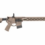 SAINT Victor, Semi-automatic, AR, 223 Remington/556NATO, 16" Barrel, 1:8 Twist, Flat Dark Earth Finish, BCM Trigger Guard & Mod 0 Stock, 15" M-LOK Free Float Handguard, Flip Up Front and Rear Low Profile Springfield Sights, 10Rd PMAG STV916556FLC