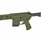 SAINT Victor Pistol, Semi-automatic, AR, 223 Remington/556NATO, Stainless Steel 7.5" Barrel, 1:7 Twist, OD Green Finish, BCM Trigger Guard & Mod 3 Pistol Grip, M-LOK Free Float Handguard, 10Rd PMAG STV975556GLC
