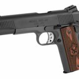 Standard, 1911 Loaded, Full Size, 45ACP, 5" Match Grade Barrel, Steel Frame, Parkerized Finish, Cocobolo Grips, Tritium Night Sights, Ambidextrous Safety, 7rd, California Compliant, Instant Gear Up Includes 5 Magazines, Range Bag, Hard Case, Holster and