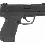 Every Day Carry Package, XDE, Semi-automatic, DA/SA, Compact, 9MM, 3.3" Barrel, Polymer Frame, Black Finish, 4 Mags, 3-8Rd, 1-9Rd, Ambidextrous Safety, Fiber Optic Front Sight and Low Profile Combat Rear Sight, Notebook Style Gun Case and Tuff Holster in