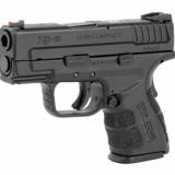 XD-MOD.2 with GripZone, 9MM, 3" Barrel, Polymer Frame, Black Finish, Fiber Optic Front and Low Profile Combat Rear Sights, 10Rd,Instant Gear Up Includes 5 Magazines, Range Bag, Hard Case, Holster and Magazine Pouch XDG9801