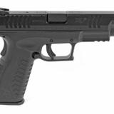 XDM, Full Size Pistol, 9MM, 4.5" Barrel, Polymer Frame, Black Finish, Fiber Optic Front Sights, 10 Rounds, Instant Gear Up Includes 5 Magazines, Range Bag, Hard Case, Holster and Magazine Pouch XDM9201