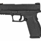 XDM, Striker Fired, Full Size, 9MM, 3.8" Barrel, Polymer Frame, Black Finish, Fiber Optic Front and Low Profile Combat Rear Sights, 19 Rounds, Instant Gear Up Includes 5 Magazines, Range Bag, Hard Case, Holster and Magazine Pouch XDM9389BHCE
