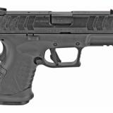 XDM, Compact Frame, Semi-automatic, Striker Fired, 9MM, 3.8" Barrel, Black Finish, Fixed Sights, 14Rd XDME9389CBHC