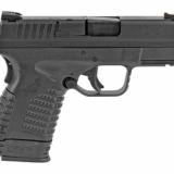 XDS, Striker Fired, 9MM, 3.3" Barrel, Polymer Frame, Black Finish, Fiber Optic Front Sight, 4 Magazines, 1-8Rd & 3-7Rd, Notebook Style Gun Case and Tuff Holster included XDS9339BEN18