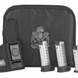 XDS, Striker Fired, 9MM, 3.3" Barrel, Polymer Frame, Black Finish, Fiber Optic Front Sight, 4 Magazines, 1-8Rd & 3-7Rd, Notebook Style Gun Case and Tuff Holster included XDS9339BEN18