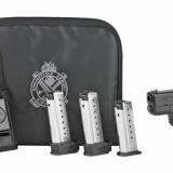 XDS, Striker Fired, 9MM, 3.3" Barrel, Polymer Frame, Black Finish, Fiber Optic Front Sight, 4 Magazines, 1-8Rd & 3-7Rd, Notebook Style Gun Case and Tuff Holster included XDS9339BEN18