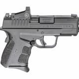 XD-S Mod.2, OSP, Striker Fired, Semi-automatic, Polymer Frame Pistol, Sub Compact, 45 ACP, 3.3" Barrel, Melonite Finish, Black, White Dot Front Sight, Serrated Rear Sight, Crimson Trace CTS-1500 Red Dot, 5 Magazines, Range Bag XDSG93345BCTGU22