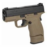 XDS, Mod.2 with Grip Zone, Striker Fired, Compact, 9MM, 3.3" Barrel, Polymer Frame, Black Finish, 9Rd, 2 Magazines, Tritium Front Sight XDSG9339FDET