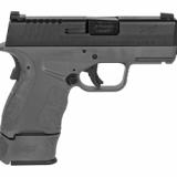 XDS, Mod.2 with Grip Zone, Striker Fired, Compact, 9MM, 3.3" Barrel, Polymer Frame, Gray Finish, 9Rd, 2 Magazines, Tritium Front Sight XDSG9339GRYT
