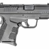 XD-S, Mod.2, OSP, Striker Fired, Semi-automatic, Polymer Frame Pistol, Compact, 9MM, 4" Barrel, Melonite Finish, Black, White Dot Front Sight, Serrated Rear Sight, Optic Ready, 2 Magazines, (1) 7-Round, (1) 9-Round Extended XDSG9409BOSP