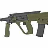 AUG M1, Semi-automatic, 223 Rem/556NATO, 16" Barrel, OD Green NATO Stock, QD Front Sling Swivel, 30Rd Magazine, Long Picatinny Rail AUGM1GRNNATOEXT