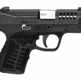 Stance MC9, Semi-automatic, Striker Fired, Polymer Frame Pistol, Micro Compact, 9MM, 3.2" Barrel, Nitride Finish, Black, 3 Dot Sights, No Manual Safety, 10 Rounds, 2 Magazines, (1)-7 Rounds and (1)-10 Rounds 67035