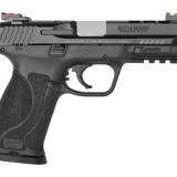 M&P 2.0 Proformance Center, Semi-automatic, Striker Fired, Full Size, 9MM, 4.25" Ported Barrel, Polymer Frame, Black Finish, Interchangeable Back Straps, 17Rd, No Thumb Safety, Fiber Optic Sights 11822