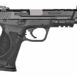 M&P 2.0 Proformance Center, Semi-automatic, Striker Fired, Full Size, 40S&W, 5" Ported Barrel, Polymer Frame, Black Finish, Interchangeable Back Straps, 15Rd, No Thumb Safety, Fiber Optic Sights 11825