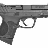M&P 2.0, Striker Fired, Semi-automatic, Sub-Compact, 9MM, 3.6" Barrel, Polymer Frame, Armornite Finish, Black Color, No Thumb Safety, 3 Dot Sights, 10Rd, 2 Magazines, MA Compliant 10# Trigger 13009