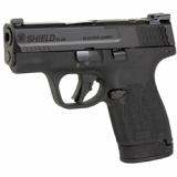 M&P Shield Plus OR, Striker Fired, Semi-automatic, Polymer Frame Pistol, Micro Compact, 30 Super Carry, 3.1" Barrel, Armornite Finish, Black, Tritium Night Sights, Optics Ready, No Thumb Safety, 2 Magazines, (1)-13 Rounds and (1)-16 Rounds 13474