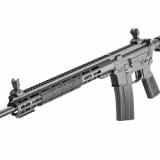 Volunteer XV DMR, Optics Ready, Semi-automatic Rifle, AR-15, 6mm ARC, 20" Barrel, PWS Muzzle Brake, 1:7 5R Rifling, Matte Finish, Black, 15" Free Float M-LOK Forend, B5 Systems P-Grip Type 23, B5 Systems Enhanced SOPMOD Stock, Flip-Up Iron Sights, Flat F