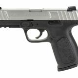 SD9VE, Striker Fired, Semi-Automatic, Polymer Frame Pistol, Full Size, 9MM, 4" Barrel, Silver Slide, Black Frame, Fixed Sights, 16 Rounds, 2 Magazines Magazines, Comes With Lockdown Gun Concealment Magnet 13662