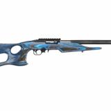 TCR22, Semi-automatic Rifle, 22LR, 17" Threaded Carbon Fiber Barrel, Blue Altamont Thumbhole Stock, 10Rd 13146