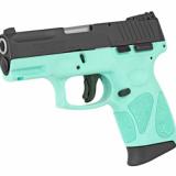 G2C2C, Double Action Only, Compact Pistol, 9MM , 3.2" Barrel, Polymer Frame, Cayne Polymer Frame, Blue Slide, Adjustable Sights, 12Rd, 2 Magazines 1-G2C931-12C