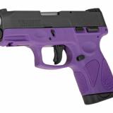 G2S, Semi-automatic, Sub Compact Pistol, 9MM, 3.25" Barrel, Polymer Frame, Black/Dark Purple Finish, Adjustable Sights, 7Rd, 2 Magazines 1-G2S931DP
