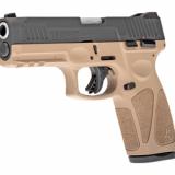 G3, Semi-automatic, Full Size, 9MM, 4" Barrel, Polymer Frame, Black/Tan, 2 Magazines, 1-15Rd & 1-17Rd 1-G3941T