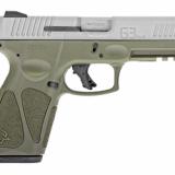G3, Semi-automatic, Full Size, 9MM, 4" Barrel, Polymer Frame, Stainless/OD Green, 2 Magazines, 1-15Rd & 1-17Rd 1-G3949O