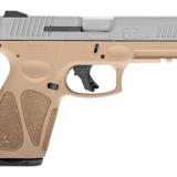 G3, Semi-automatic, Full Size, 9MM, 4" Barrel, Polymer Frame, Stainless/Tan, 2 Magazines, 1-15Rd & 1-17Rd 1-G3949T