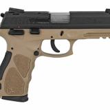 TH9, Semi-automatic, Full Size, 9MM, 4.25" Barrel, Polymer Frame, Black/Tan Finish, 17Rd, 2 Magazines 1-TH9041T