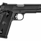 PT1911, Full Size, 9mm, 5" Barrel, Steel Frame, Blue Finish, Rubber Grips, Heinie Sights, with Rail, 8Rd, 2 Magazines 1-191101-9MM