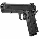PT1911, Full Size, 9mm, 5" Barrel, Steel Frame, Blue Finish, Rubber Grips, Heinie Sights, with Rail, 8Rd, 2 Magazines 1-191101-9MM