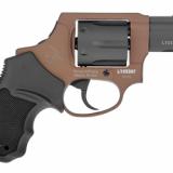 856CH, Revolver, 38 Special, 2" Barrel, Alloy Frame, Bronze/Black Finish, Rubber Grips, Fixed Sights, Concealed Hammer, 6Rd 2-856021ULCH12