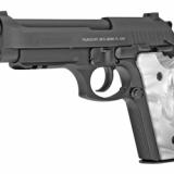 PT92, Semi-automatic, Full Size, 9MM, 5" Barrel, Steel Frame, Black Finish, Pearl Grips, 17Rd, 2 Magazines 1-920151-17WPRL