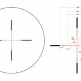 Credo 2.5-10x56 Second Focal Plane Riflescope with Red MRAD Ranging, 30mm Tube, Matte Black, Exposed Elevation Adjuster with Return to Zero Feature CR1056-C-2900025