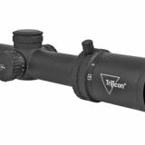 Credo 1-4x24 Second Focal Plane Riflescope with Green MRAD Ranging, 30mm Tube, Matte Black, Low Capped Adjusters CR424-C-2900012