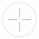 Credo 3-9x40 Second Focal Plane Riflescope with Green Standard Duplex, 1 in. Tube, Matte Black, Low Capped Adjusters CR940-C-2900044