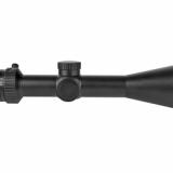 Credo HX 2.5-10x56 Second Focal Plane Riflescope with Red Standard Duplex, 30mm Tube, Satin Black, Low Capped Adjusters CRHX1056-C-2900029
