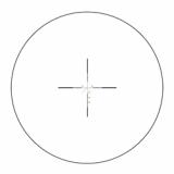 Credo HX 1-4x24 Second Focal Plane Riflescope with Green MOA Precision Hunter, 30mm Tube, Satin Black, Low Capped Adjusters CRHX424-C-2900008