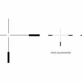 TS Series Rifle Scope, 1-8X24mm, 30mm Main Tube, Front Focal Plane, 0.2 MRAD Adjustments, Black Finish, JNG MIL Reticle TS-8X JNG MIL