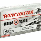 Win1911 .45ACP 230 Grain Full Metal Jacket