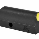 The XS Standard Dot Ember upgrades an LCR to a high-contrast front sight that absorbs light and glows in less than ideal conditions. Optic Yellow is the best option for low light and has the brightest glow intensity. Primarily based on the white light sp