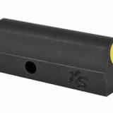 The XS Standard Dot Ember upgrades an LCR to a high-contrast front sight that absorbs light and glows in less than ideal conditions. Optic Yellow is the best option for low light and has the brightest glow intensity. Primarily based on the white light sp
