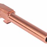 Pro Barrel, 9MM, For Glock 17 (Gen1-4), Bronze Finish BBL-17-PRO-BRZ