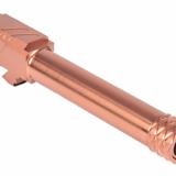 Pro Barrel, Threaded, 9MM, For Glock 19 (Gen1-5), Bronze Finish BBL-19-PRO-TH-BRZ