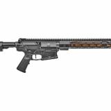 Large Frame Billet Rifle, Semi-automatic, AR, 308 Winchester, 16" Barrel with Bronze Color, Muzzle Brake, Billet Receivers with Black Anodized Finish, Magpul Grip and Stock, 20Rd, 1 Magazine LF-BIL-308-16-BRZ